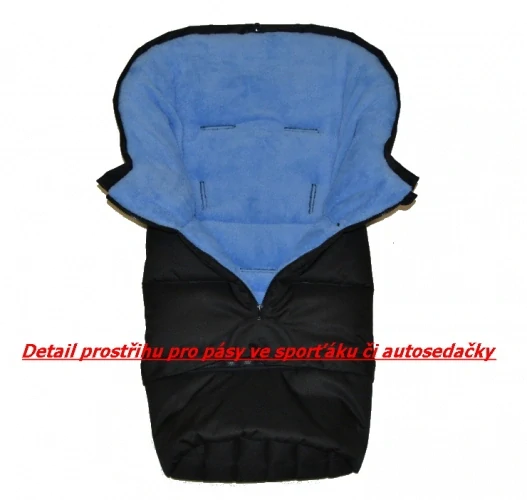 Zimní fusak do sportovního kočárku Dětský svět červený