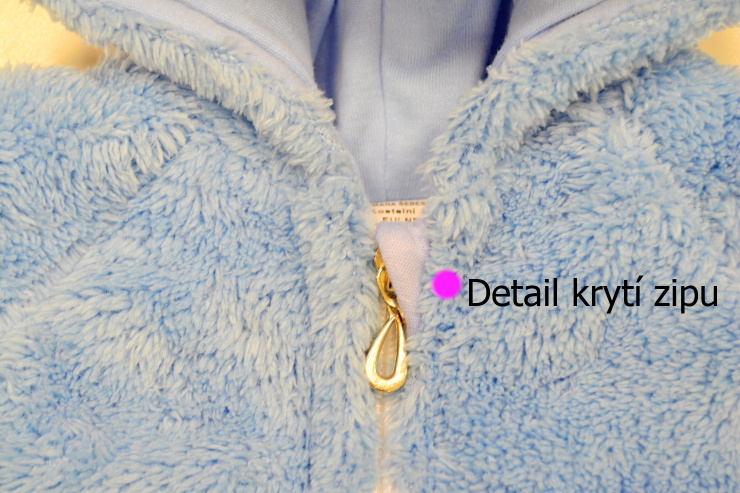 Zimní dětská soupravička Dětský svět krémová Lama s výšivkou žirafy vel.86