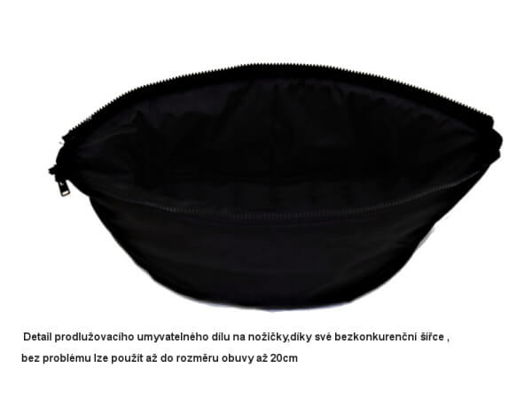 Fusak do kočárku Dětský svět combi Sport Baby Softshellový černobílý