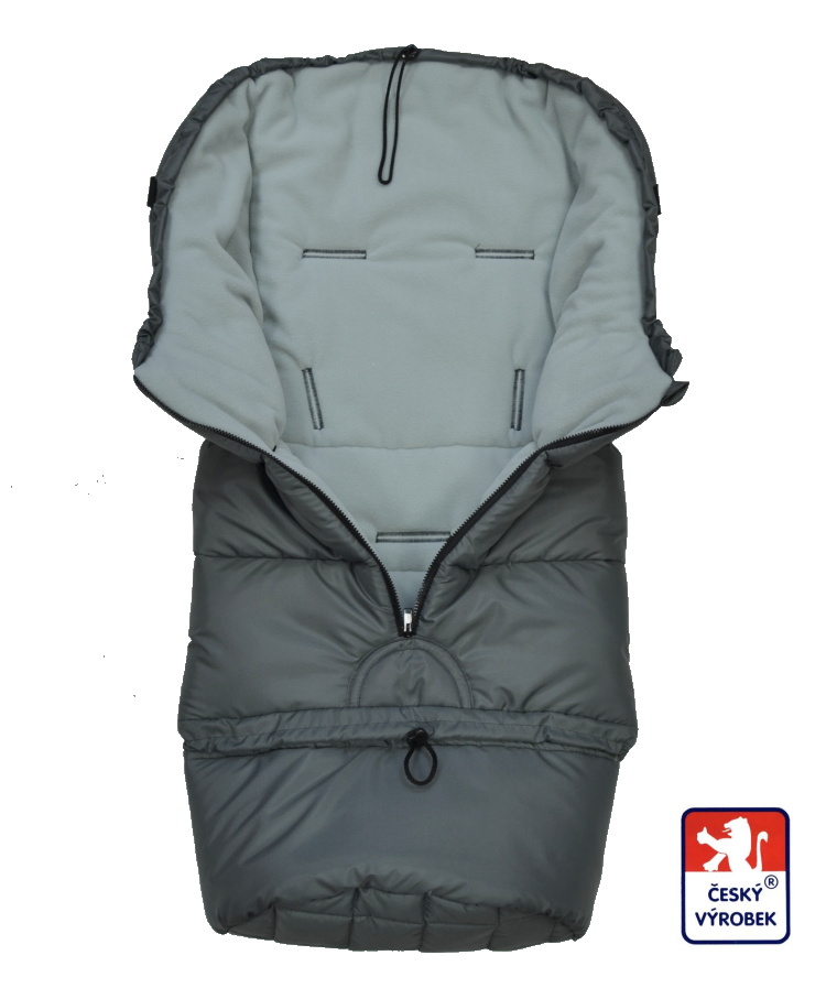 Dětský zimní fusak, Dětský svět WINTER SPORT combi 3v1 šedá/sv.šedá