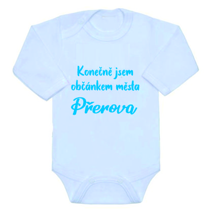 Reklamní kojenecké body Gama jako dar z porodnice velikost 68