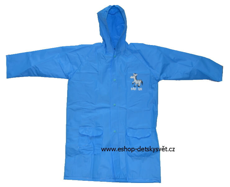 Dětská pláštěnka Viola modrá velikost 110