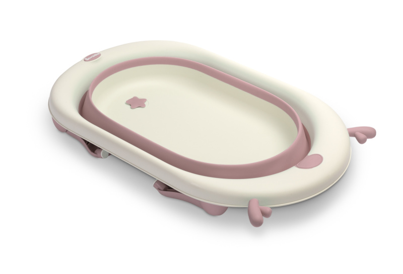Kojenecká skládací vanička pro miminko Sensillo Powder Pink