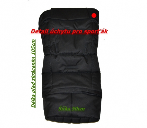 Dětský rostoucí zimní fusak do kočárku Dětský svět combi 3v1 Lama sv.modrý 