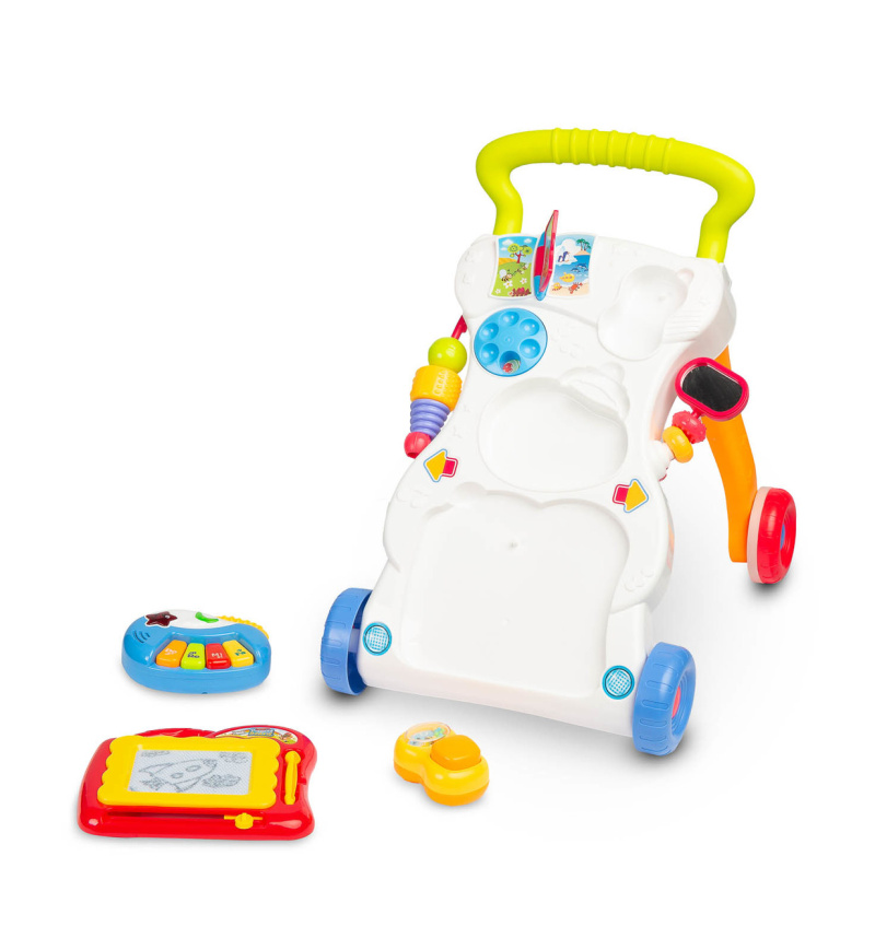 Dětské hrající edukační chodítko TOYZ duhové 