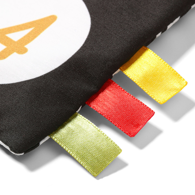 Kojenecká edukativní knížka s pískátkem BabyOno Dream Team Slon