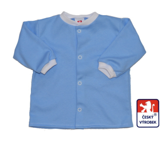 Kojenecká košilka/kabátek Dětský svět sv.modrá