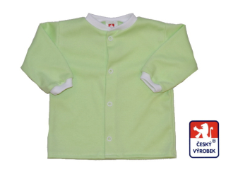 Kojenecká košilka/kabátek Dětský svět zelená