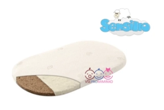 Matrace do kočárku Sensillo 75×35 cm kokosová – matrace do hlubokého kočárku pro miminka