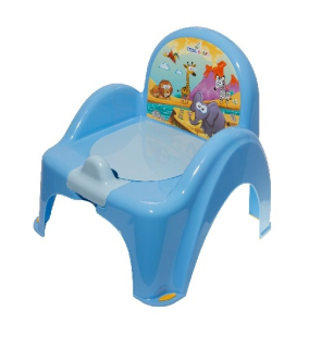 Dětský nočník Tega Safari židlička modrá
