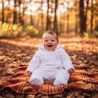 Jarní kojenecký overal Dětský svět, bílá Minky