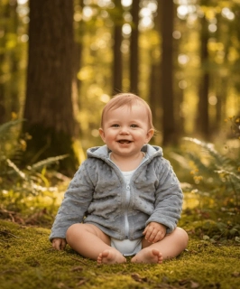 Dětská bundička/kabátek Dětský svět Minky šedá