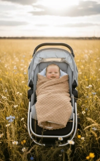Kojenecká zavinovačka Dětský svět Minky béžová