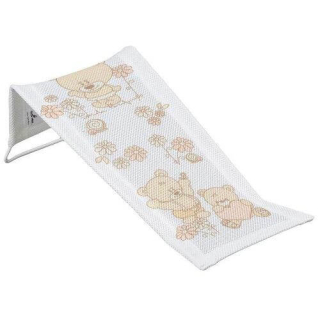 Dětské lehátko do vaničky Tega Baby bílé medvídek