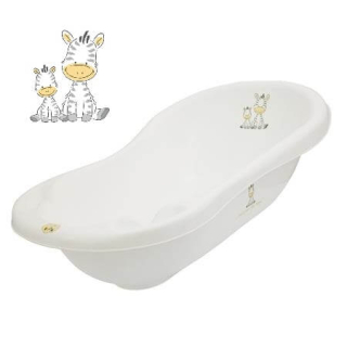 Dětská vanička Maltex zebra bílá 100cm 