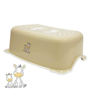 Dětský stupínek Maltex Baby zebra béžový