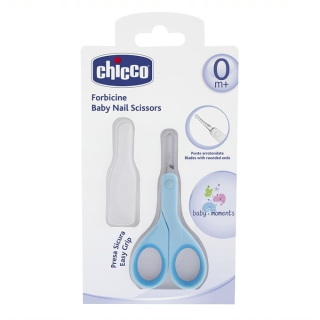 Kojenecké nůžky Chicco modré