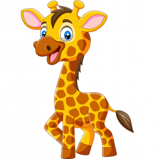 Obrázek pro potisk č.22 giraffe