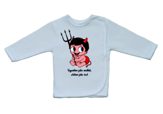 Dětská vtipná košilka Gama větší Vypadám jako andílek
