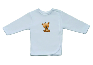 Dětská košilka Gama menší roztomilý hnědý medvídek