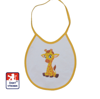 Dětský bryndák Dětský svět žlutá žirafa