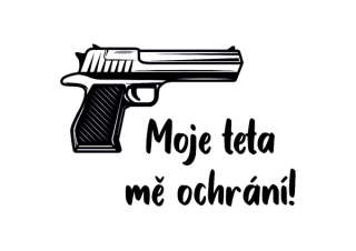 Obrázek pro potisk č.48 Moje teta mě ochrání