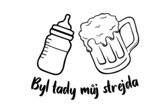Obrázek pro potisk č.65 malované Byl tady můj strejda