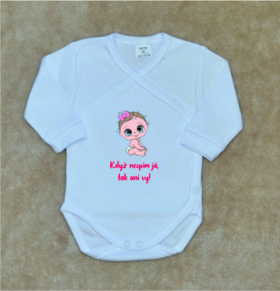 Kojenecké zavinovací body Gama Když nespím já, tak ani vy! růžové