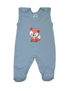 Šedé dupačky pro miminko Gama liška