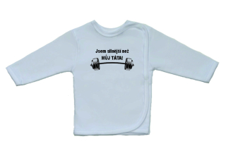 Kojenecká košilka s potiskem Gama, činka