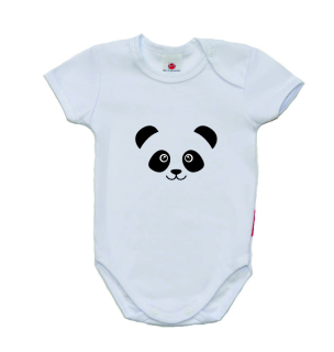 Dětské body krátký rukáv Gama, smile panda