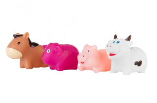 Hračka do koupele Akuku Farma 4ks