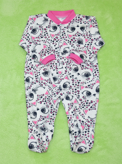 Dětský bavlněný overal, Dětský svět, kočička