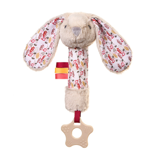 Kojenecká pískací hračka s kousátkem BabyOno Rabbit MILLY
