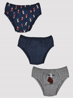 Chlapecké slipy s obrázkem Noviti 3Ks velikost 98/104