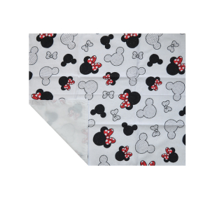 Nepromokavá flanelová podložka New baby, Mickey Mouse