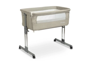 Dětská přístavná postýlka Caretero Sleep2gether 2v1 Grey