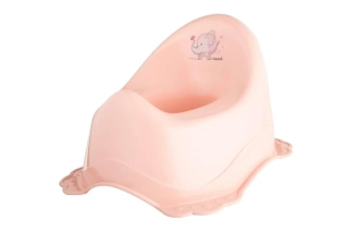 Nočník MALTEX protiskluzový Sloník Minimal – peach rose