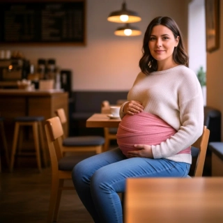 Mušelínový zavinovací šátek po porodu, Dětský svět, starofialový 3 m