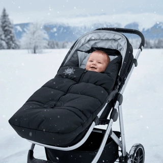 Zimní fusak Dětský svět světle šedý