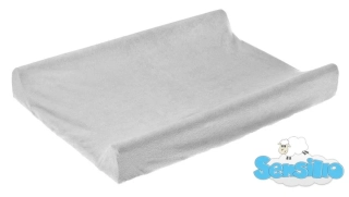 Potah na přebalovací podložku Sensillo – šedý 70×50 cm