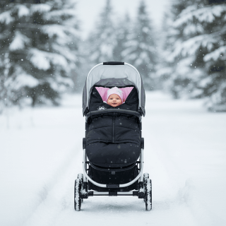 Fusak do kočárku Dětský svět Lamový sv.růžový