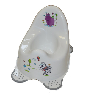 Dětský nočník Keeeper Hippo bílý